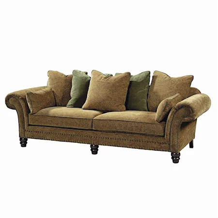 Wagner Sofa w/ Nail Head Trim